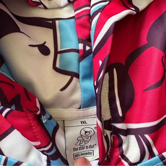 Youth Hoodie - The Odd 1s Out - YXL- all over print - Picture 6 of 10